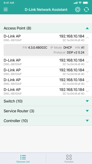 D-Link Network Assistant screenshot 2