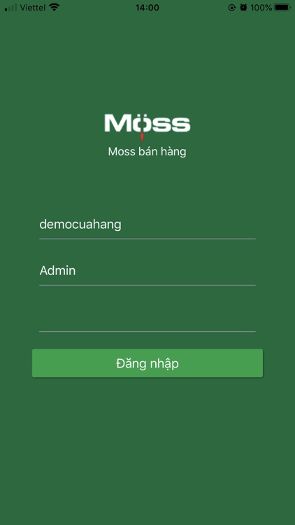 Moss bán hàng