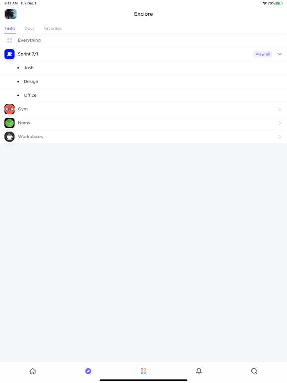 ClickUp - Manage Teams & Tasks screenshot