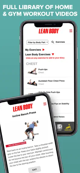 Game screenshot Lean Body App hack