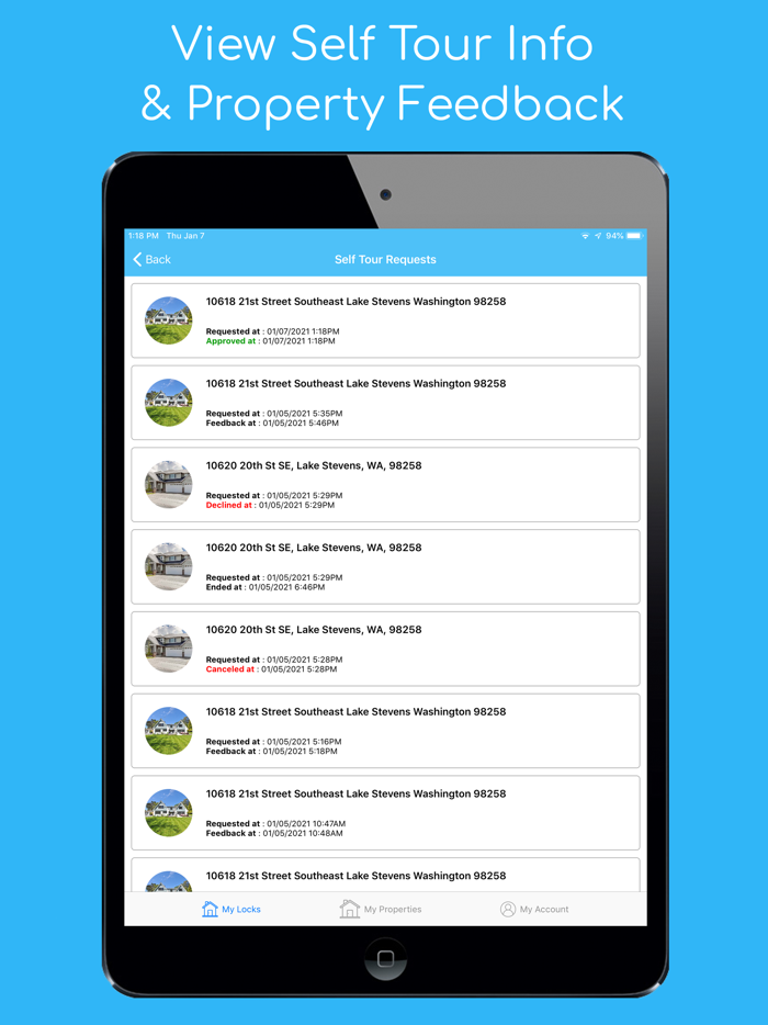 Kleard Rentals Landlord App