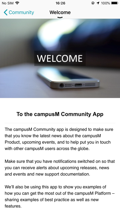 campusM Community screenshot 2