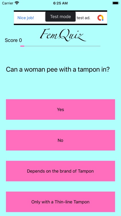Femquiz By Brandon Lopez