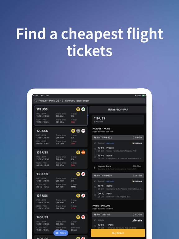 Travel Fly Cheap Tickets screenshot 4