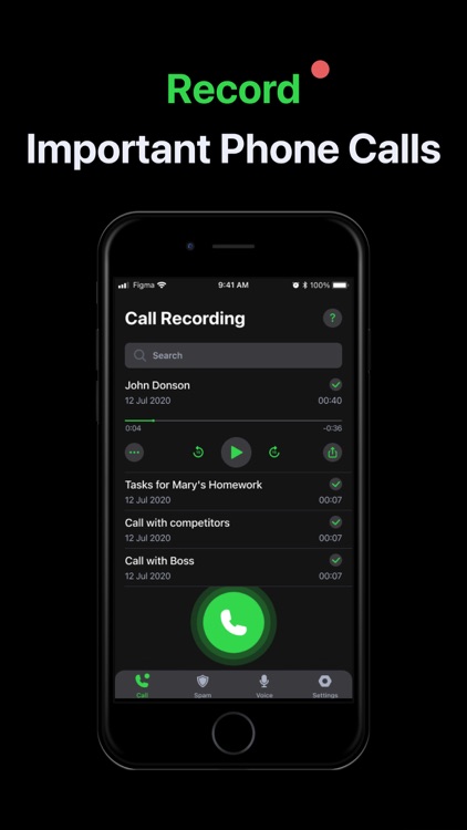 Rec&Call: Call Recorder.