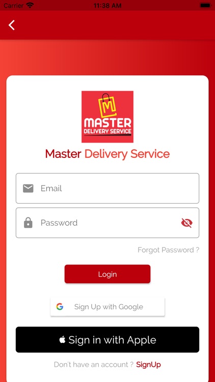 Master Delivery Service screenshot-4