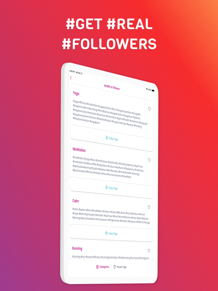 ハッシュタグ for Instagram, Likes