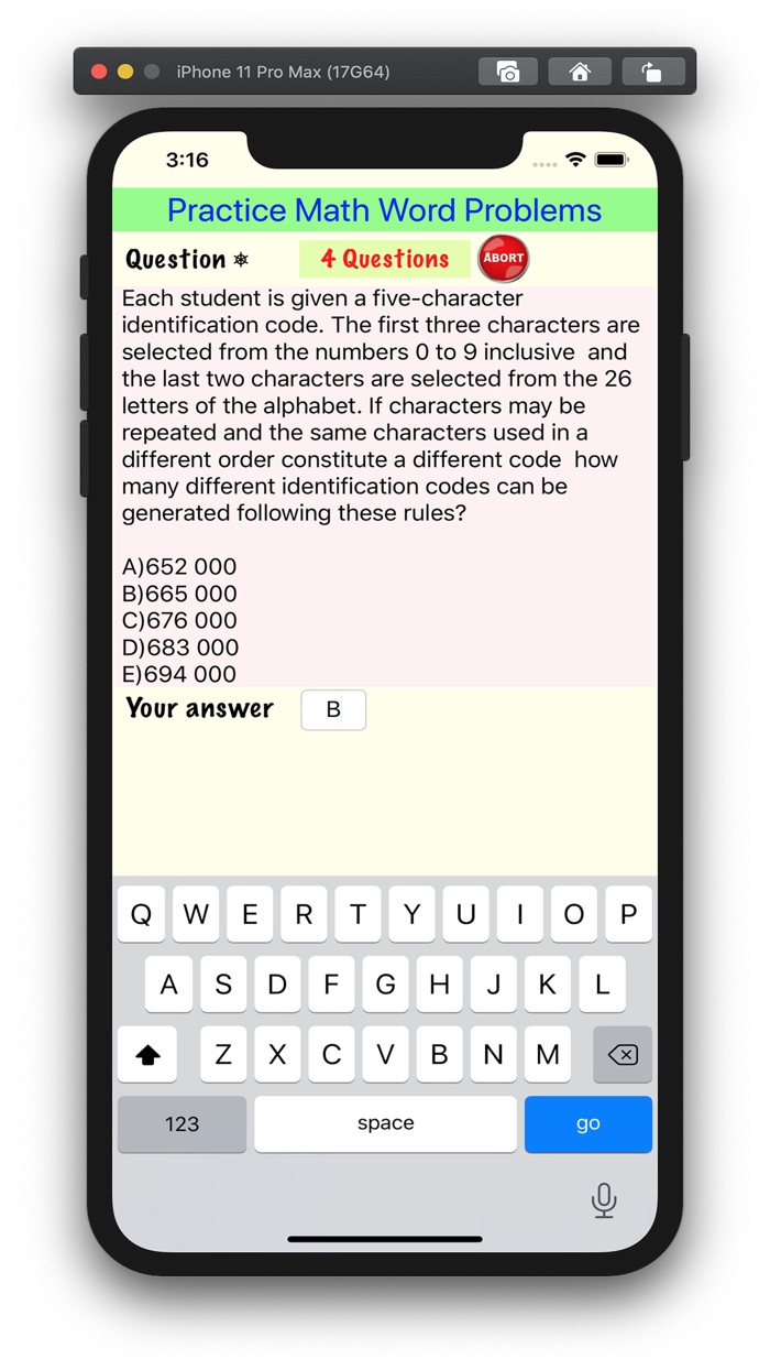 Practice Word Problems