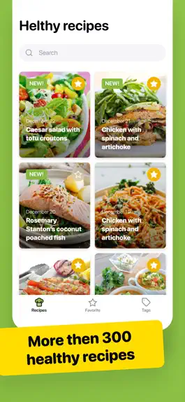 Game screenshot Healthy Recipes - Lose Weight apk