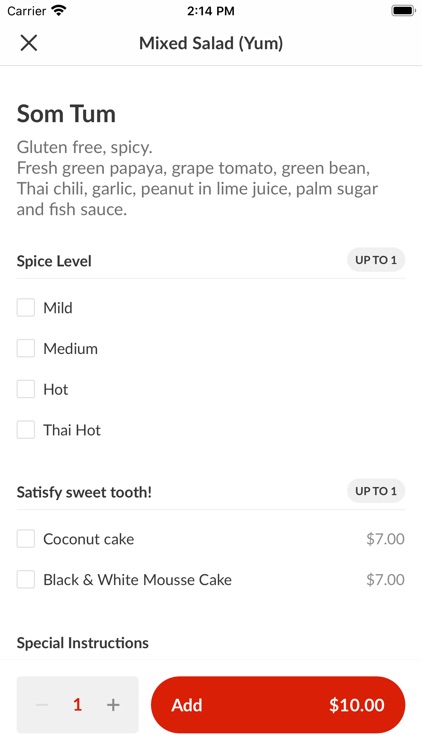 Thai Basil Alpharetta screenshot-3