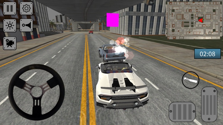 Police Car Thief Chase City in screenshot-3