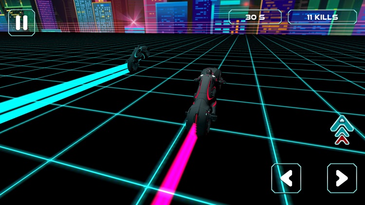 Neon Race - Light Bike Race screenshot-5