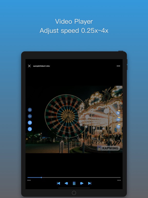 xHub -unzip file, video player screenshot 3