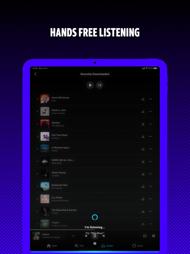 Amazon Music iOS Apps Reviews & Downloads