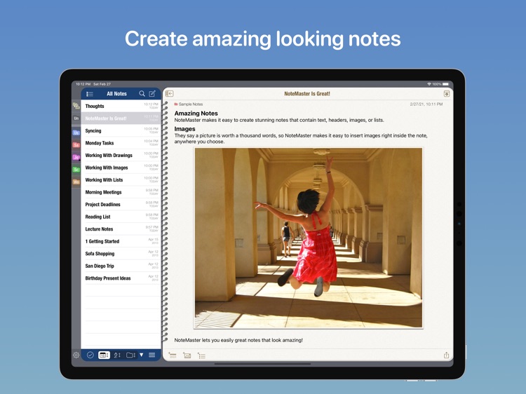 NoteMaster Lite for iPad