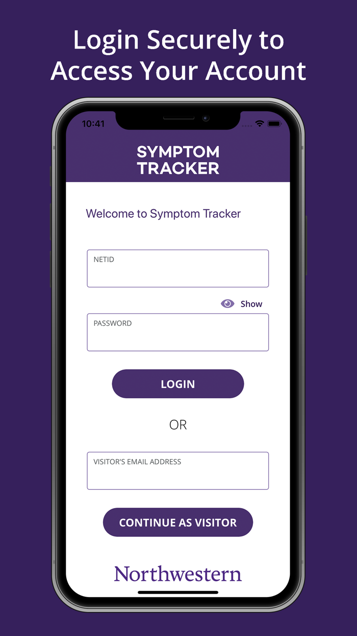 Symptom Tracker Northwestern