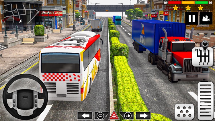Coach Bus Driving Simulator 3D screenshot-4
