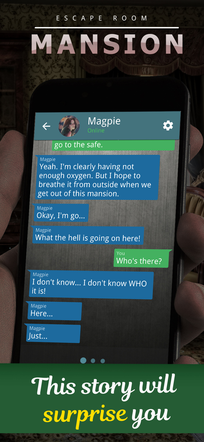 Mansion. Text Adventure