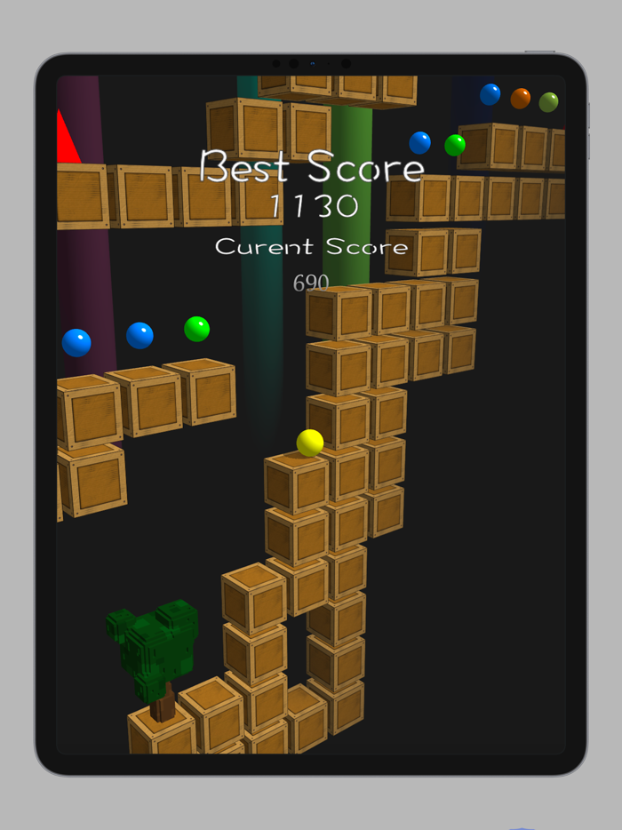 Yellow Bouncing Ball