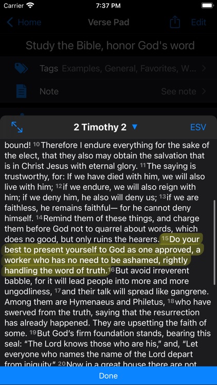 VerseCloud - Bible Study Tool screenshot-5