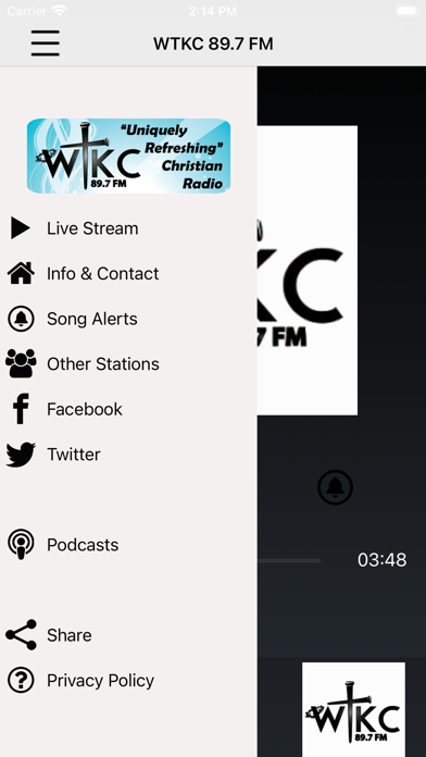 How to cancel & delete WTKC 89.7 FM from iphone & ipad 2