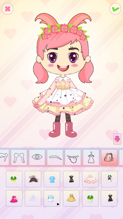 Chibi Dolls Dress Up Games