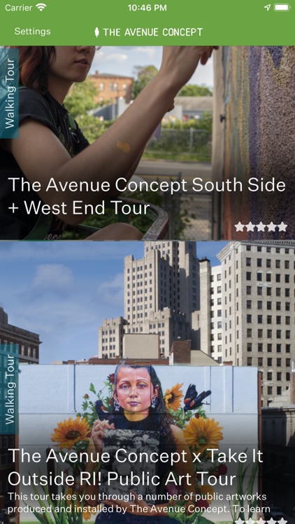 The Avenue Concept Art Tours
