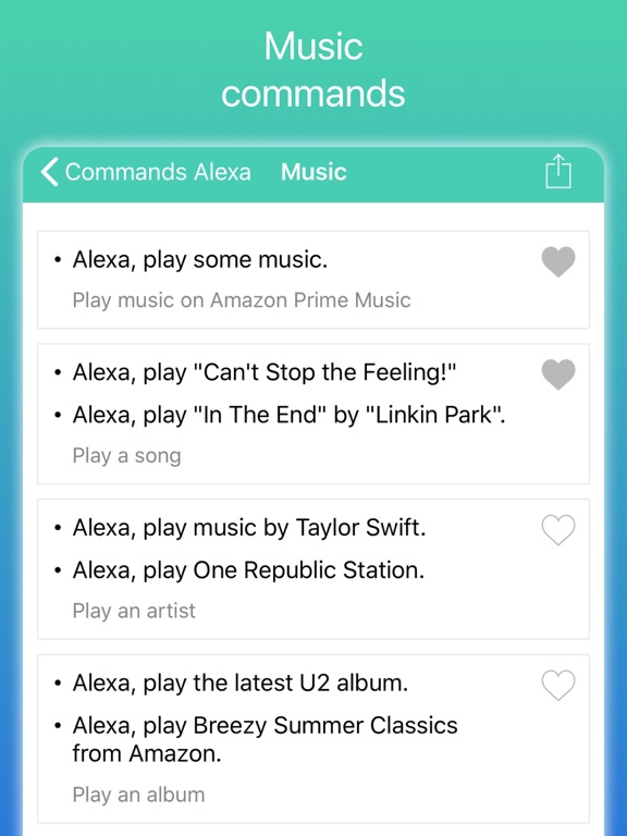 Commands for Alexa screenshot 2