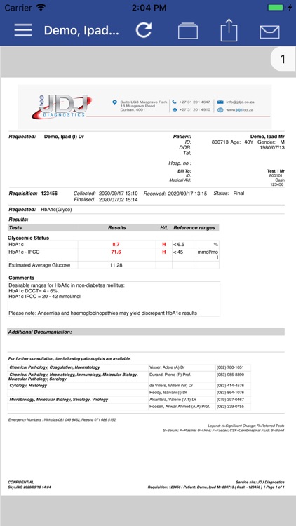 JDJ Diagnostics screenshot-3