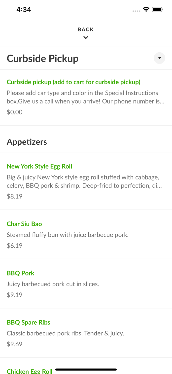 Green Apple China Bistro