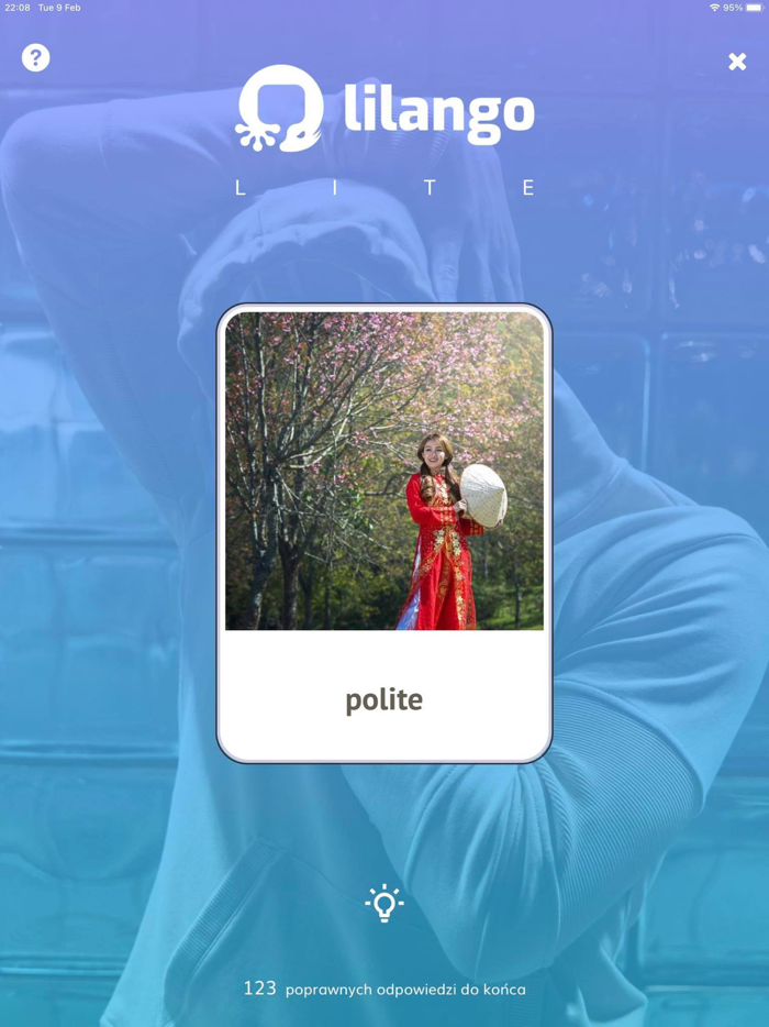 Lilango LITE Fiszki angielskie