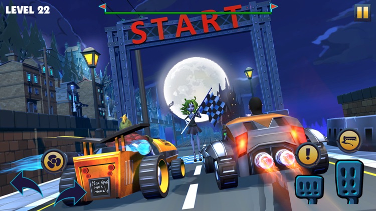 Street Monster Kart Race Rush screenshot-6