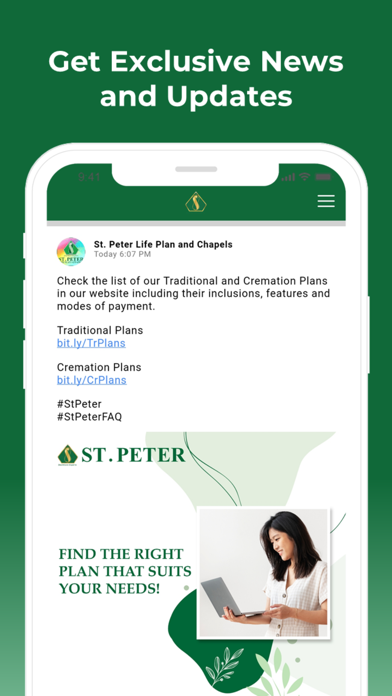 How to cancel & delete St Peter Life Plan and Chapels from iphone & ipad 2