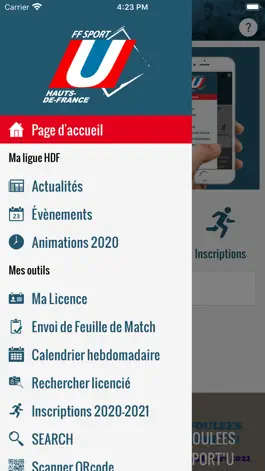 Game screenshot Ligue Sport U HDF apk