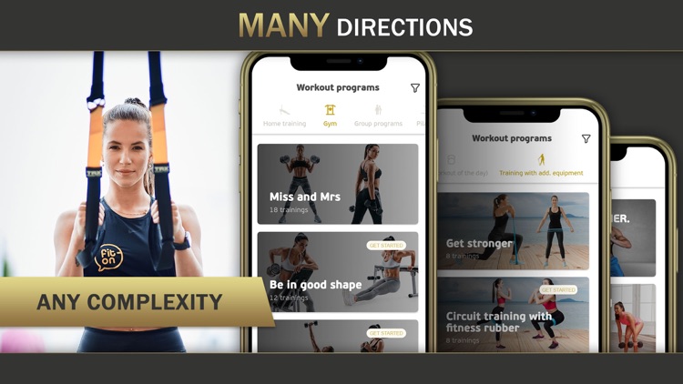 Fit-on: Fitness Apps Coach Gym