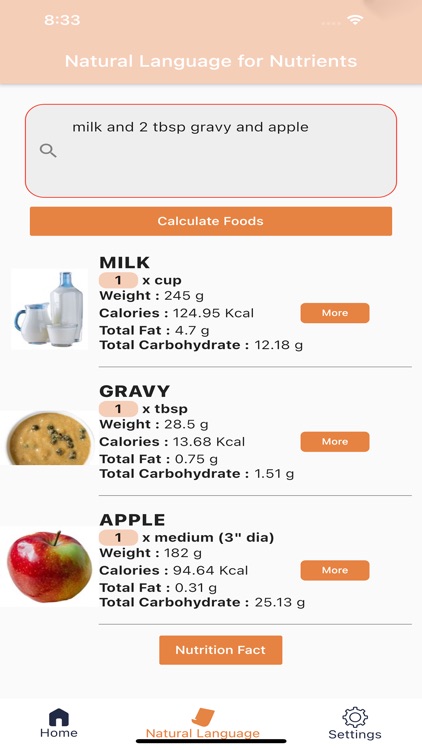 Macro and Calorie Tracker