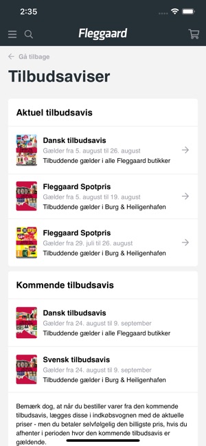 Fleggaard on App Store