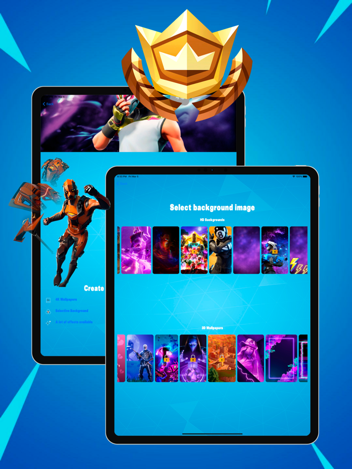 Skins creator 4K for Fortnite