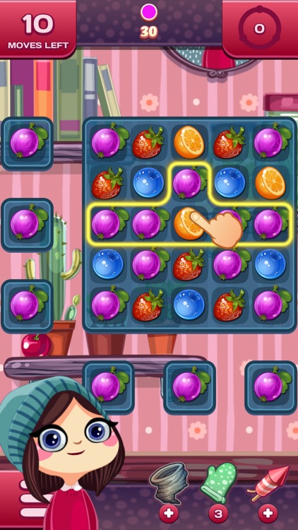 Agnes' Fruits Match-3 Puzzle