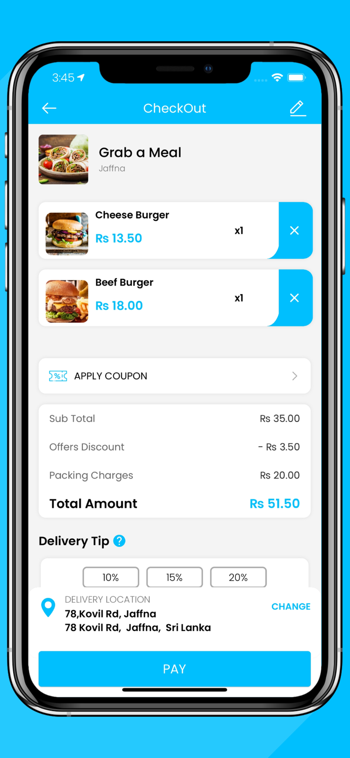 3Chill Food Delivery