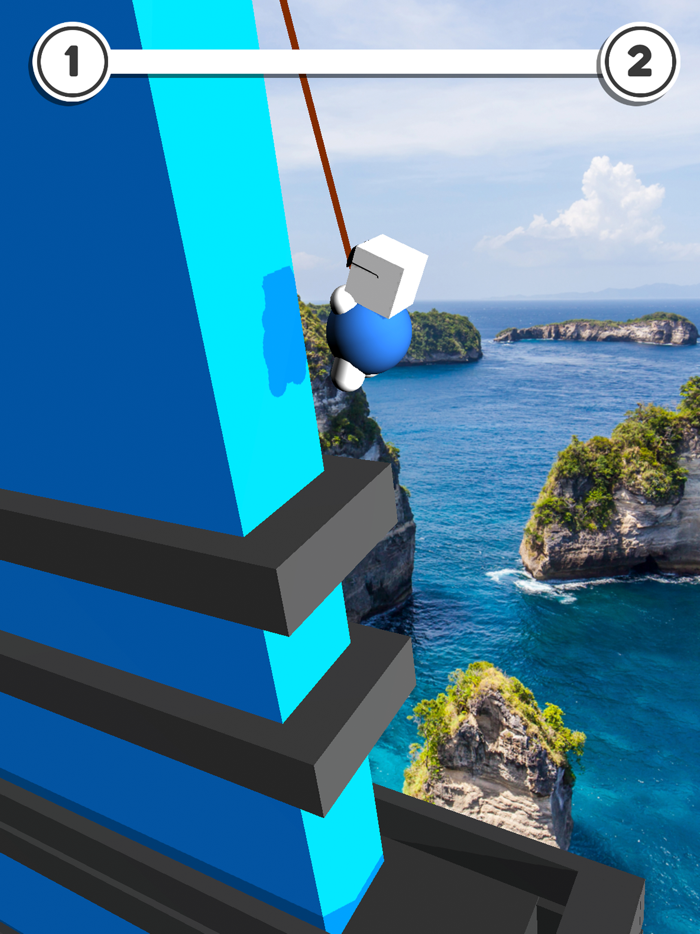 Rope Jump Down - Bounce Tower