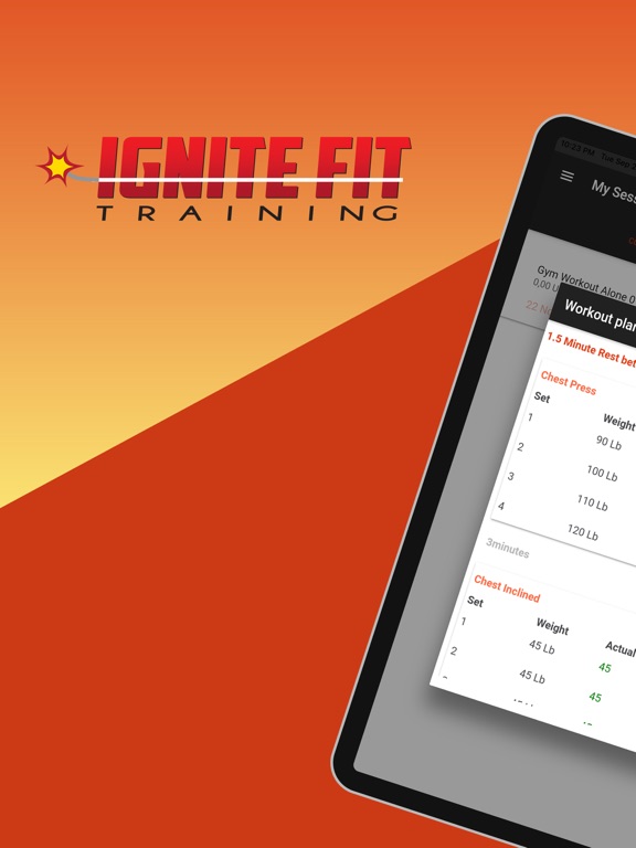 IgniteFit Training Hub screenshot 2
