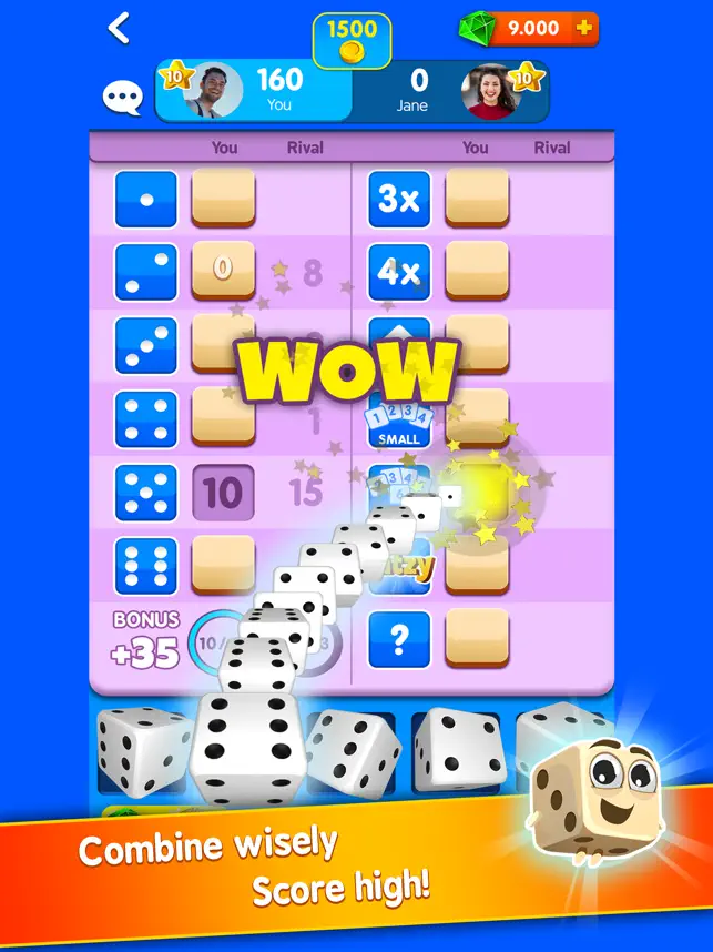 Screenshot 2 Yatzy Arena® Rolling Dice Game iphone