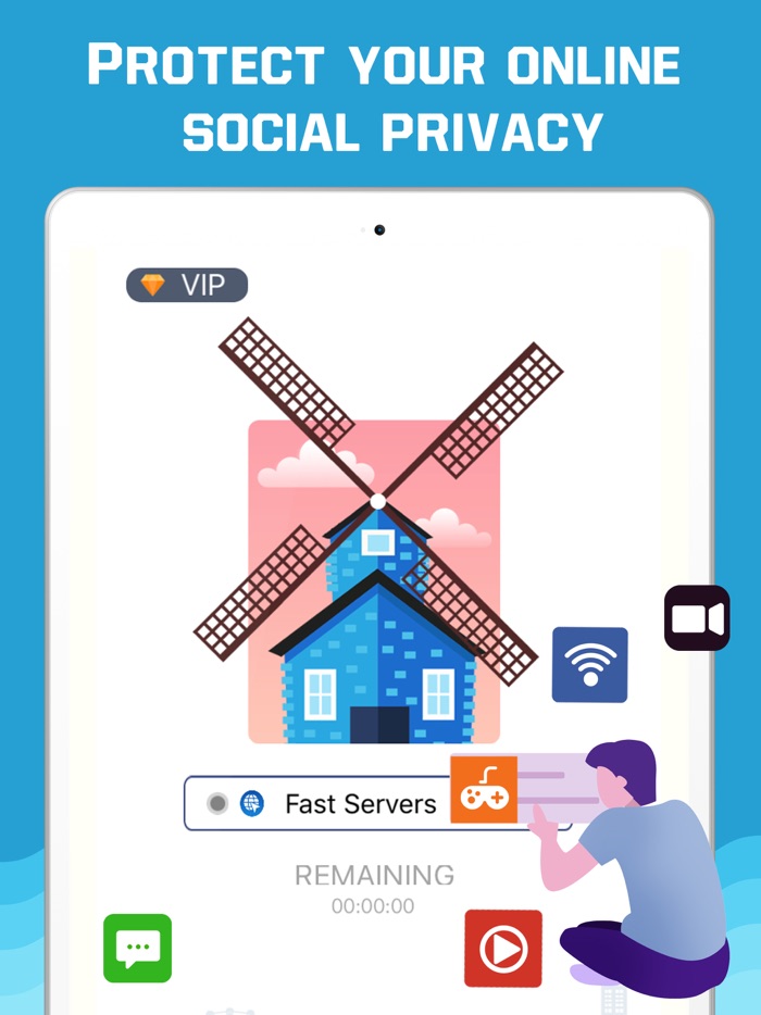 VPN Booster - Unlimited  Fast