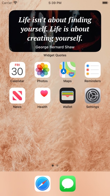 Widget Quotes