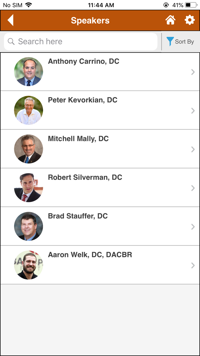 NCPA Mobile Event App