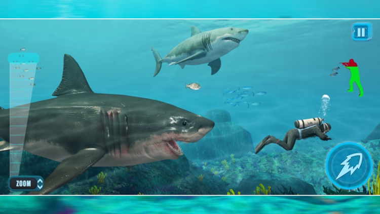 Hungry Shark Hunter Attack 3D screenshot-3