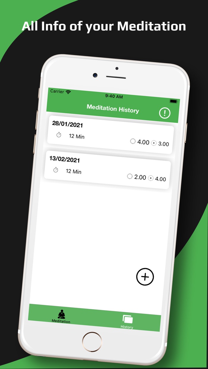Zen Meditation Timer  Log