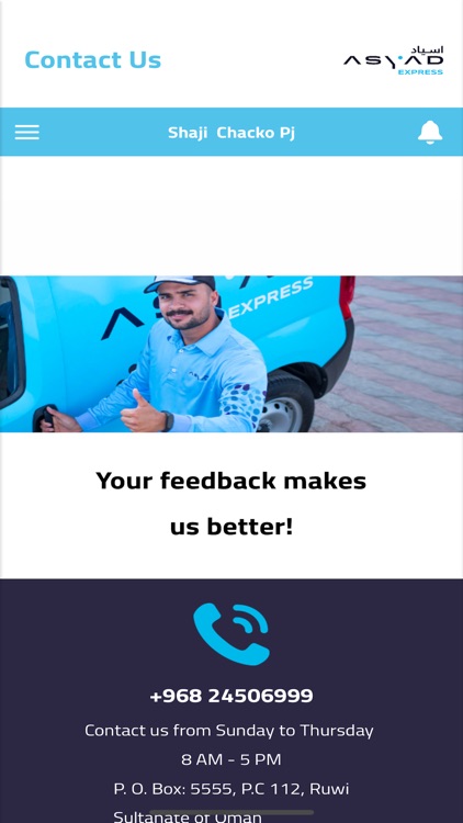 ASYADExpress Consumer App