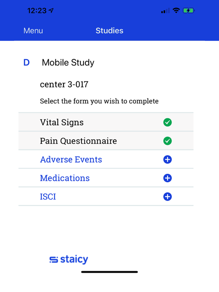 IQVIA staicy PROM - UAT
